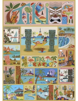 Misc. Tiki Time 1000 Piece Jigsaw Puzzle Book