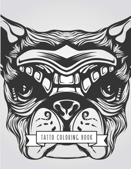 Paperback Tatto Coloring Book: Tatto Gifts for Kids 4-8, Girls or Adult Relaxation - Stress Relief Turkey lover Birthday Coloring Book Made in USA Book