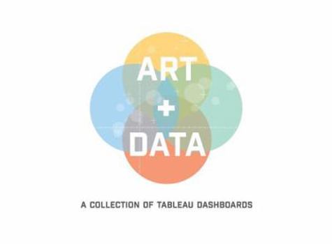 Hardcover Art + Data: A Collection of Tableau Dashboards (hard cover) Book