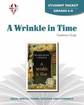 Hardcover A Wrinkle in Time - Student Packet Book
