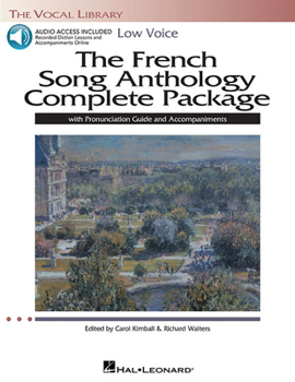 Paperback The French Song Anthology Complete Package Book/Online Audio Book