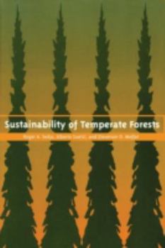 Paperback Sustainability of Temperate Forests Book