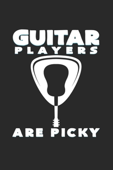 Paperback Guitar players are picky: 6x9 Guitar - grid - squared paper - notebook - notes Book