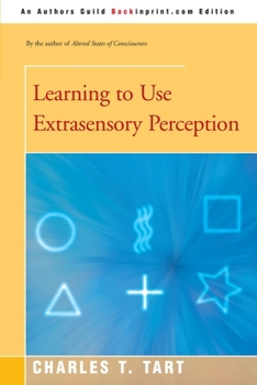 Paperback Learning to Use Extrasensory Perception Book