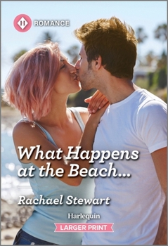 Mass Market Paperback What Happens at the Beach... [Large Print] Book