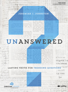 Paperback Unanswered - Personal Bible Study Book