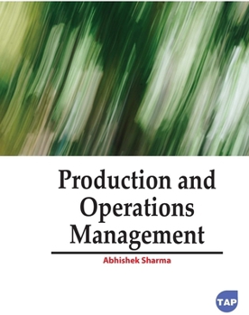 Paperback Production and Operations Management Book