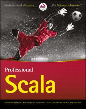 Paperback Professional Scala Book