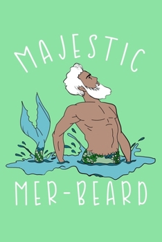 Paperback Majestic Mer Beard: Comic Book Notebook Paper Book