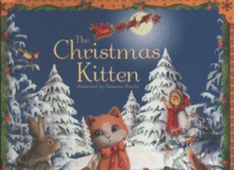 Hardcover Christmas Kitten (Giant Embossed) Book