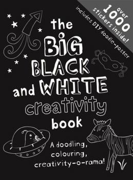 Paperback Big Black & White Creativity Book