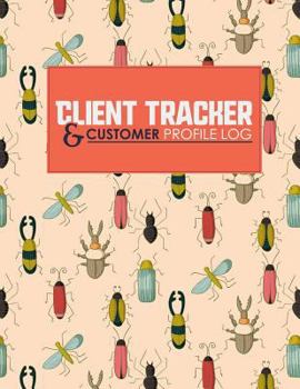 Paperback Client Tracker & Customer Profile Log Book