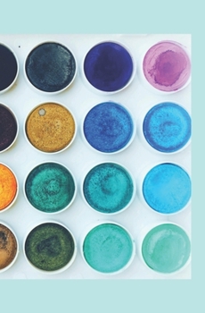 Paperback Small Open-Dated Minimalist Planner Cool Palette Book