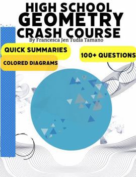 Paperback High School Geometry Crash Course Book