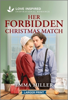 Mass Market Paperback Her Forbidden Christmas Match: An Uplifting Inspirational Romance [Large Print] Book
