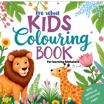 Preschool kids colouring book: For Alphabet learning