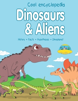 Paperback Dinosaurs & Aliens Book