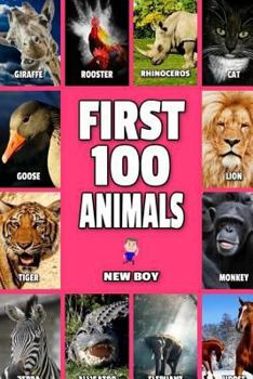 Paperback First 100 Animals: Full Color Animals Book
