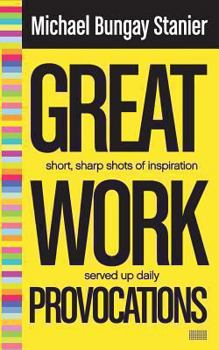 Paperback Great Work Provocations Book
