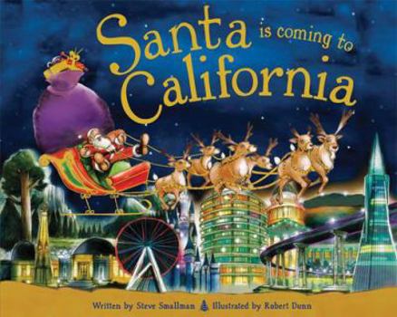 Hardcover Santa Is Coming to California Book