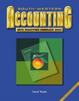 Paperback South-Western Accounting with Peachtree Complete 2003 [With CDROM] Book