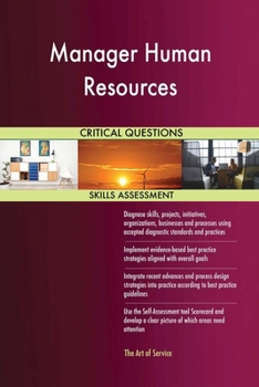 Paperback Manager Human Resources Critical Questions Skills Assessment Book