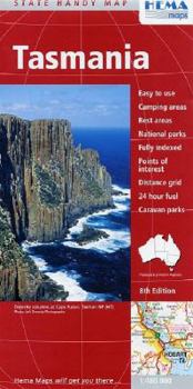 Tasmania, Handy Map includes Hobart