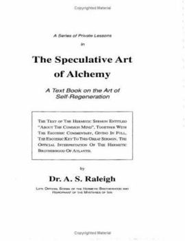 Paperback Speculative Art of Alchemy Book