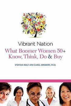 Paperback Vibrant Nation: What Boomer Women 50+ Know, Think, Do and Buy Book