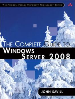 Hardcover The Complete Guide to Windows Server 2008 Book