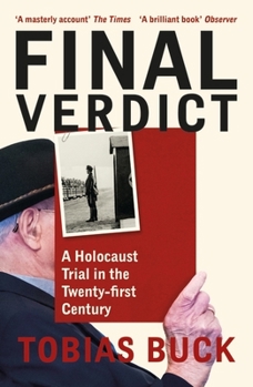 Paperback Weidenfeld Nicolson Final Verdict A Holocaust Trial in the Twenty-first Century. Book