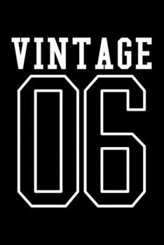 VINTAGE: Dot Grid Journal, Diary, Notebook, 6x9 inches with 120 Pages.