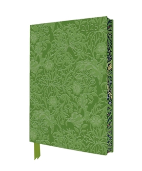 Paperback William Morris: Seaweed 2025 Artisan Art Vegan Leather Diary Planner - Page to View with Notes Book