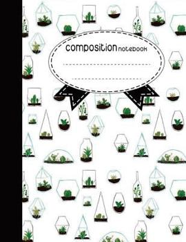 Paperback Composition Notebook, 8.5 x 11, 110 pages: Cactus Style: (Notebooks) Book
