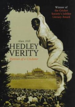 Hardcover Hedley Verity: Portrait of a Cricketer Book