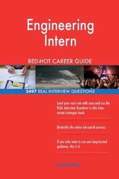 Paperback Engineering Intern RED-HOT Career Guide; 2497 REAL Interview Questions Book
