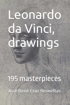 Paperback Leonardo da Vinci, drawings: 195 masterpieces Book