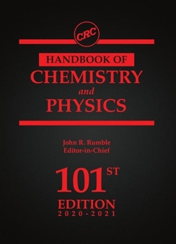 Hardcover CRC Handbook of Chemistry and Physics Book