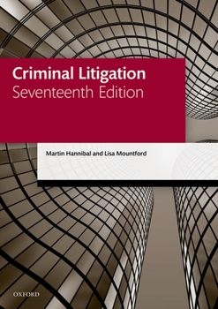 Paperback Criminal Litigation Book