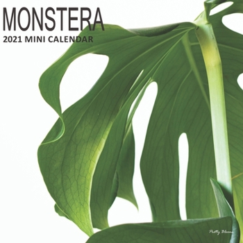 Paperback Monstera: 2021 Mini Wall Calendar Book
