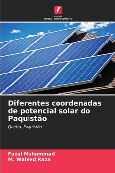 Diferentes coordenadas de potencial solar do Paquistão (Portuguese Edition)
