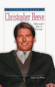 Library Binding Christopher Reeve: Hollywood's Man of Courage Book