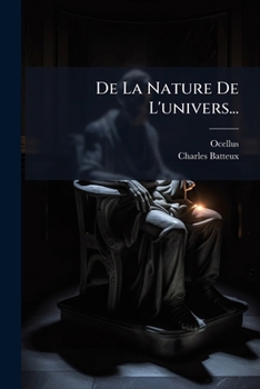Paperback De La Nature De L'univers... [French] Book