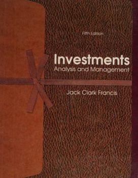 Investments: Analysis and Management (Mcgraw Hill Finance Guide Series)