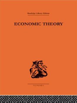 Hardcover Economic Theory Book