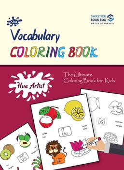 Paperback Hue Artist - Vocabulary Colouring Book