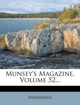 Paperback Munsey's Magazine, Volume 52... Book