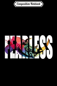 Composition Notebook: Fearless Rhino Rhinoceros for Women Men Boys Girls Kids Journal/Notebook Blank Lined Ruled 6x9 100 Pages