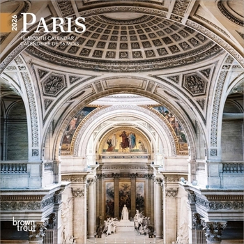 Calendar Paris 2026 7 X 14 Inch (Hanging) Monthly Mini Wall Calendar English/French Bilingual Book