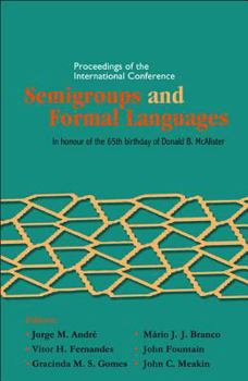 Hardcover Semigroups & Formal Languages Book